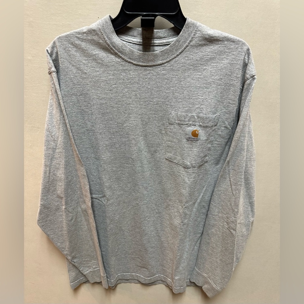 Carhartt Heather Gray Long Sleeve Tee